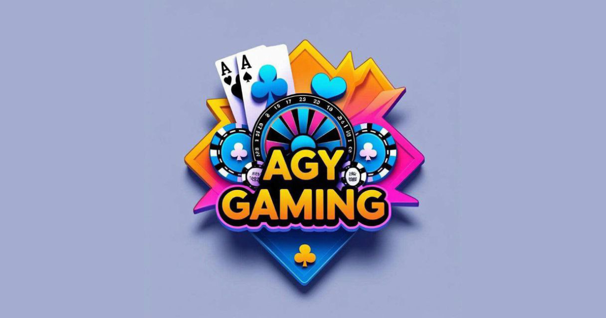 Main banner highlighting AGYGaming as a GCash entertainment hub in the Philippines